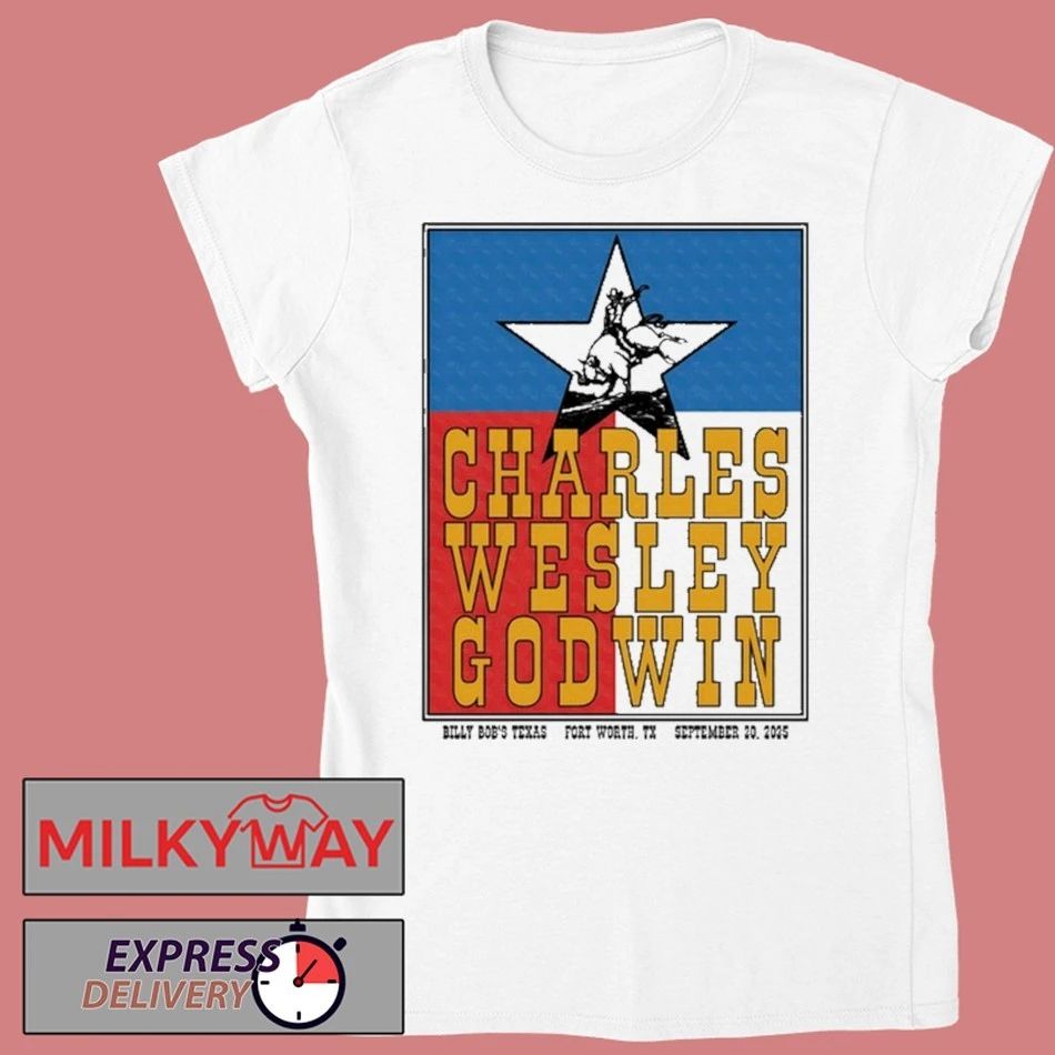 Charles Wesley Godwin Sep 20 2025 Billy Bob’s Texas Show Shirt Unisex , , , Long Sleeve Tee