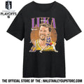 Luka Doncic Los Angeles Lakers Dual WHT Shirt Unisex , , , Long Sleeve Tee