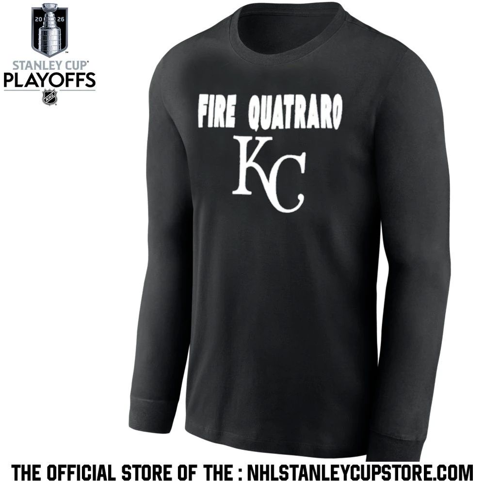 Royals Fire Quatraro KC Royals Shirt Unisex , , , Long Sleeve Tee