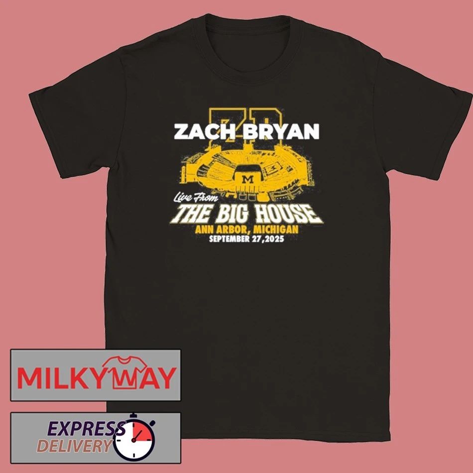Zach Bryan Big House Shirt Unisex , , , Long Sleeve Tee