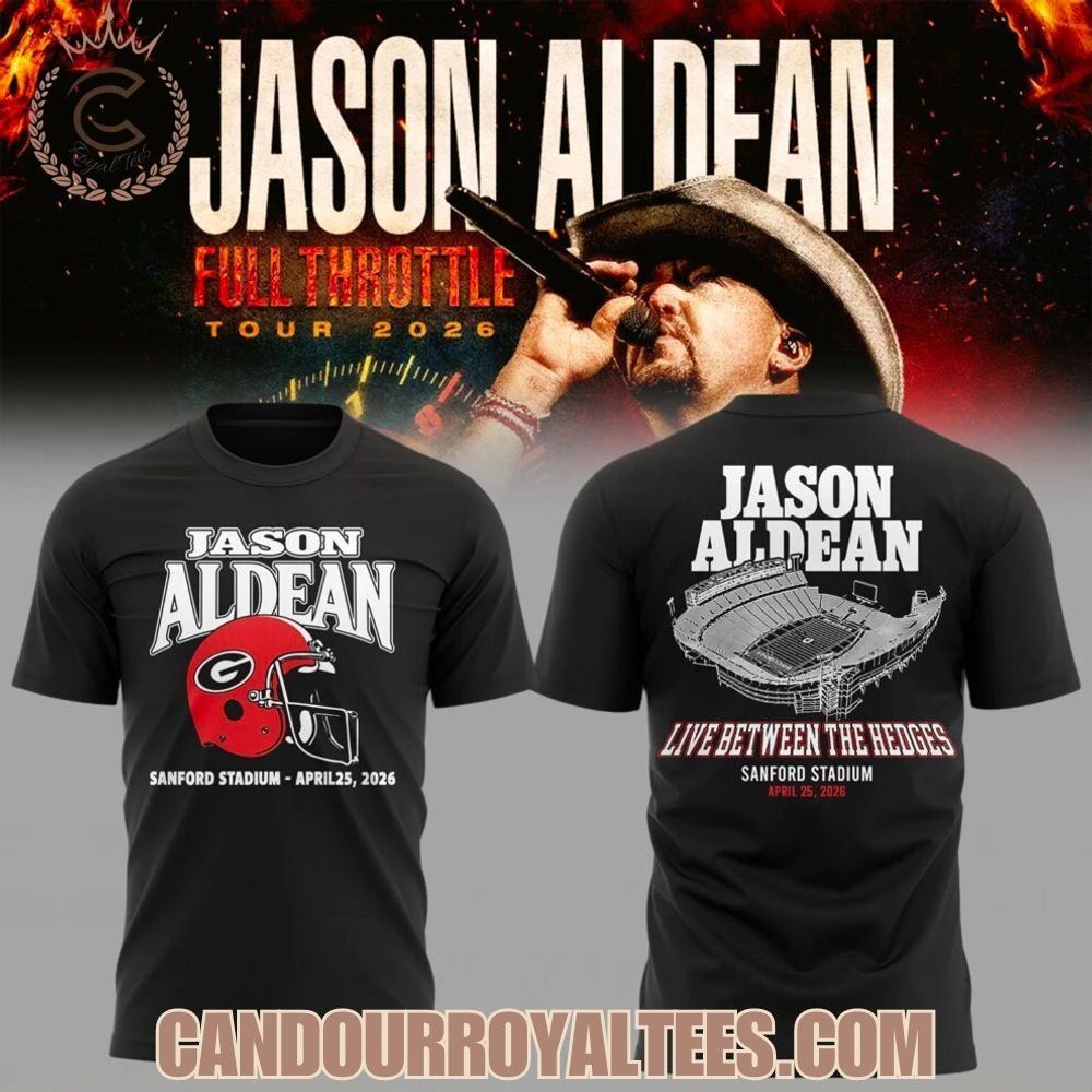 Jason Aldean Saturday Night Tour live in Sanford Stadium Shirt Unisex , , , Long Sleeve Tee