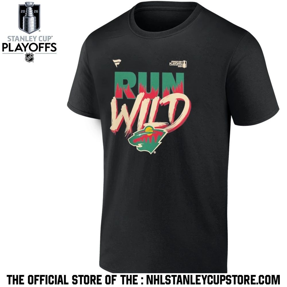 Minnesota Wild Black 2026 Stanley Cup Playoffs Slogan Shirt Unisex , , , Long Sleeve Tee