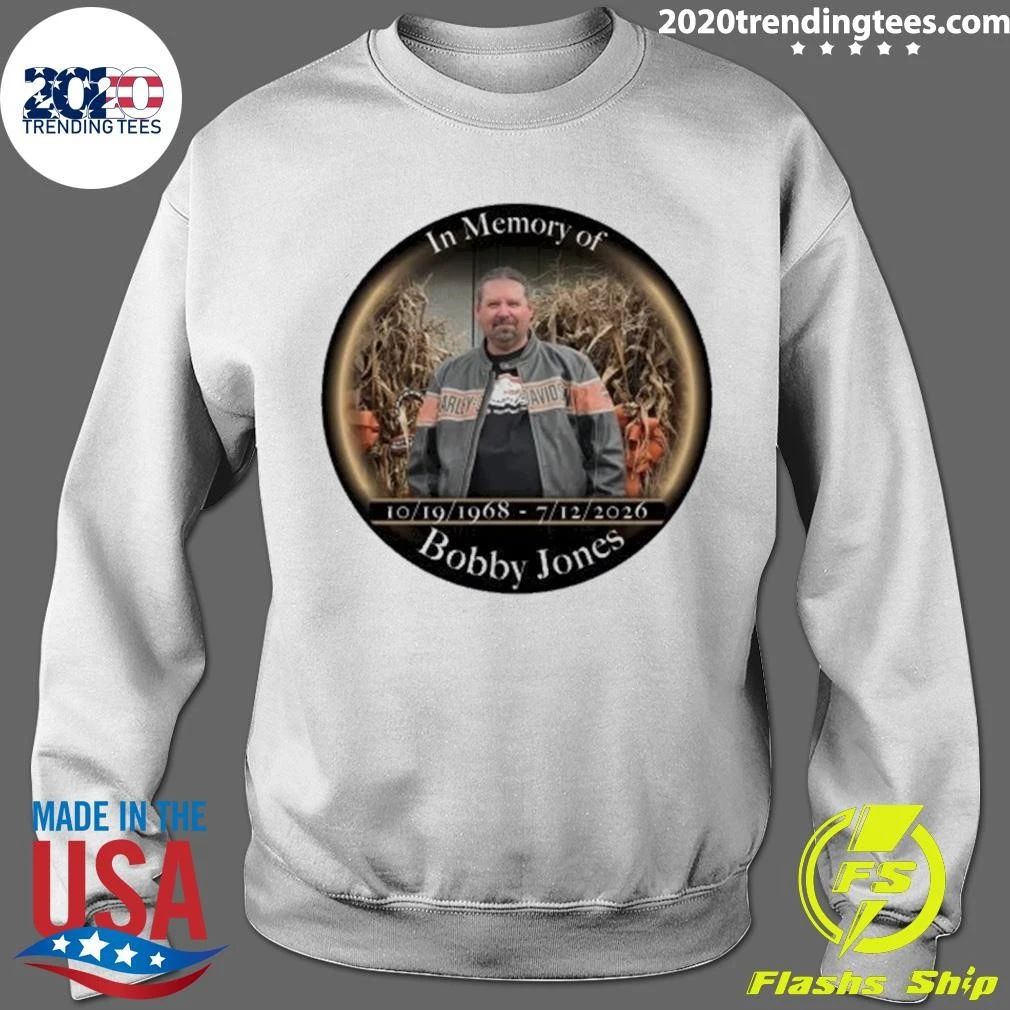 In Memory of 10.19.1968 – 7.12.2026 Bobby Jones Shirt