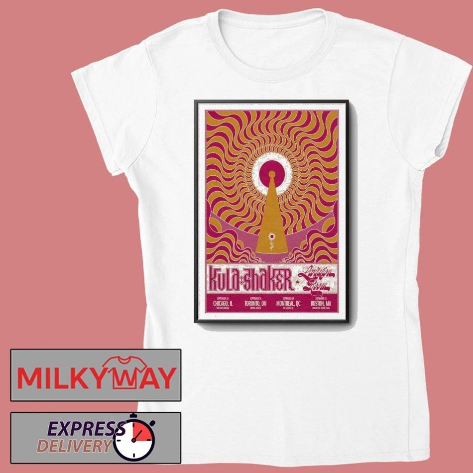 Kula Shaker & Levitation Room Tour 2025 Poster shirt Unisex , , , Long Sleeve Tee