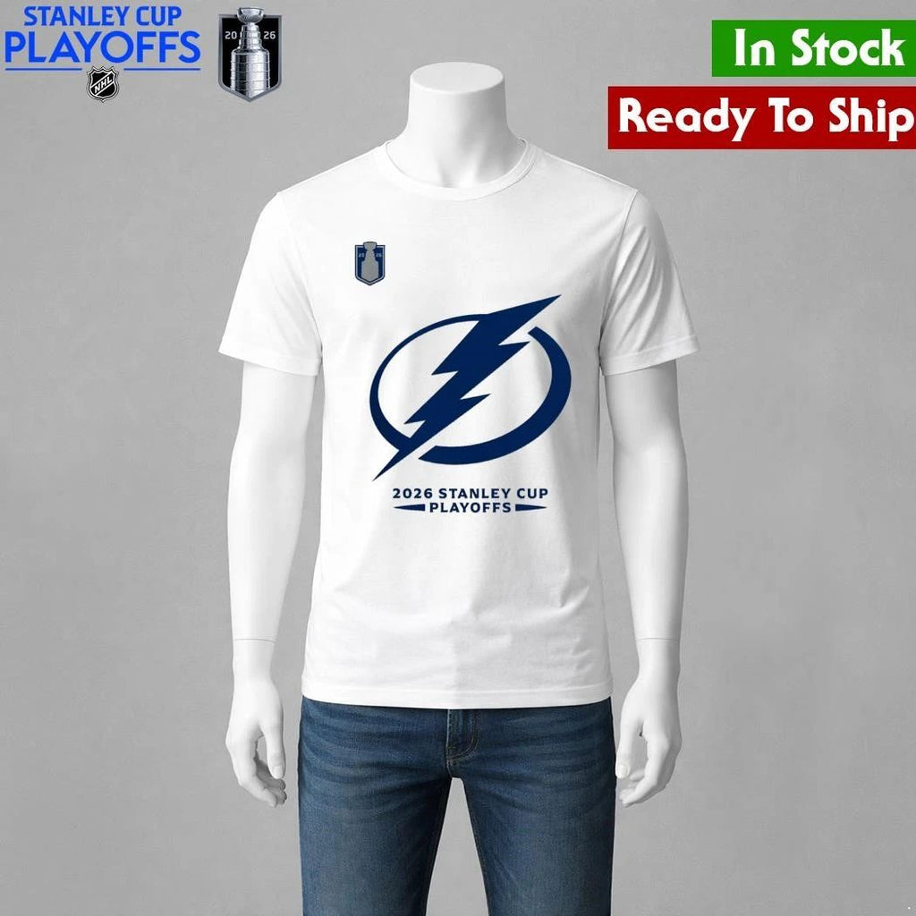 Tampa Bay Lightning 2026 Stanley Cup Playoffs Rink Performance Shirt Unisex , , , Long Sleeve Tee