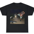 Man Kicks Alligator in Swamp TShirt Funny Meme Unisex Top Available in All Sizes Unisex , , , Long Sleeve Tee