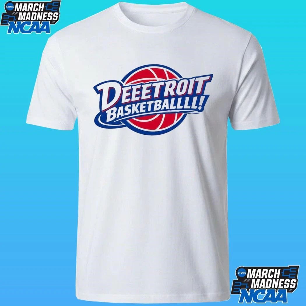 Deeetroit Basketball Logo Shirt Unisex , , , Long Sleeve Tee