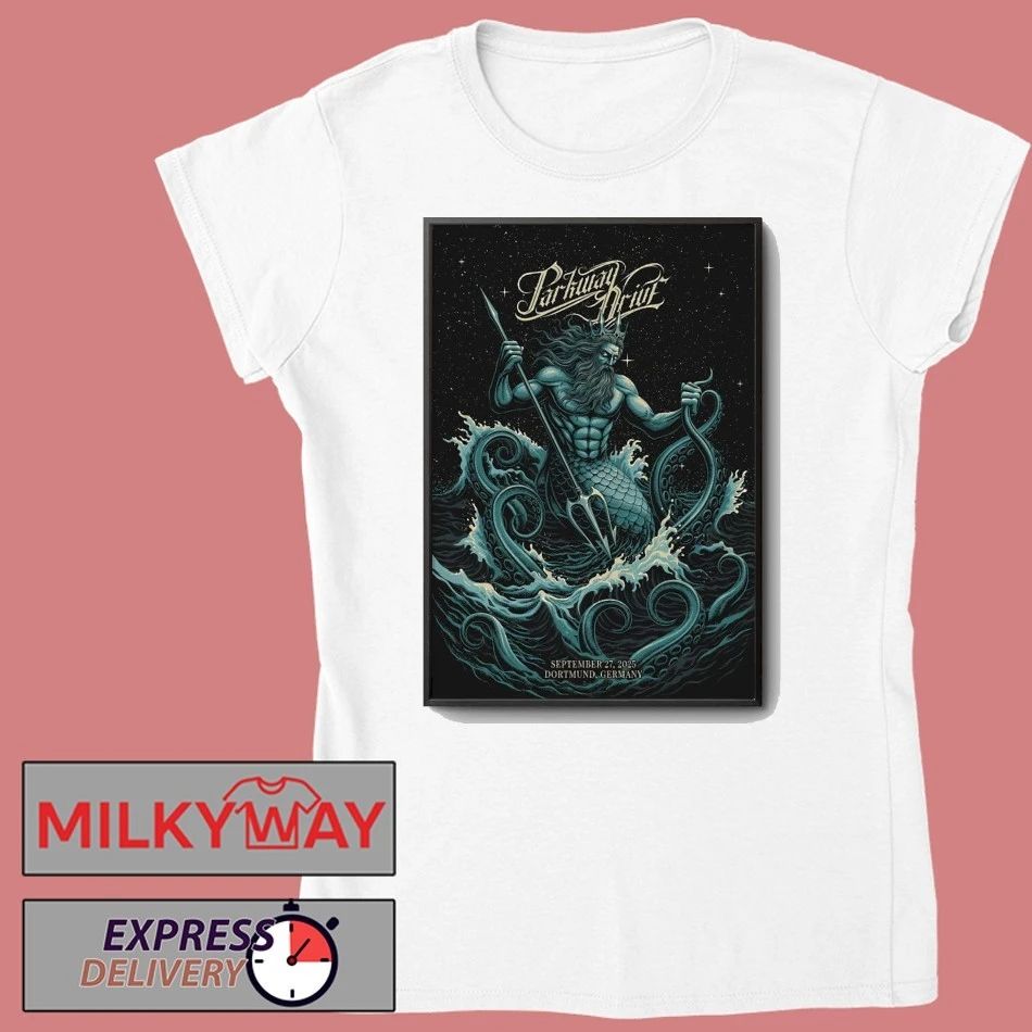 Parkway Drive September 27 2025 In Dortmund, Germany Tour Poster shirt Unisex , , , Long Sleeve Tee