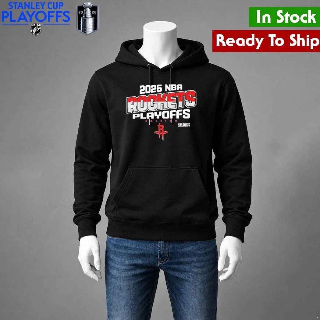 2026 NBA Playoffs Houston Rockets Basketball Shirt Unisex , , , Long Sleeve Tee