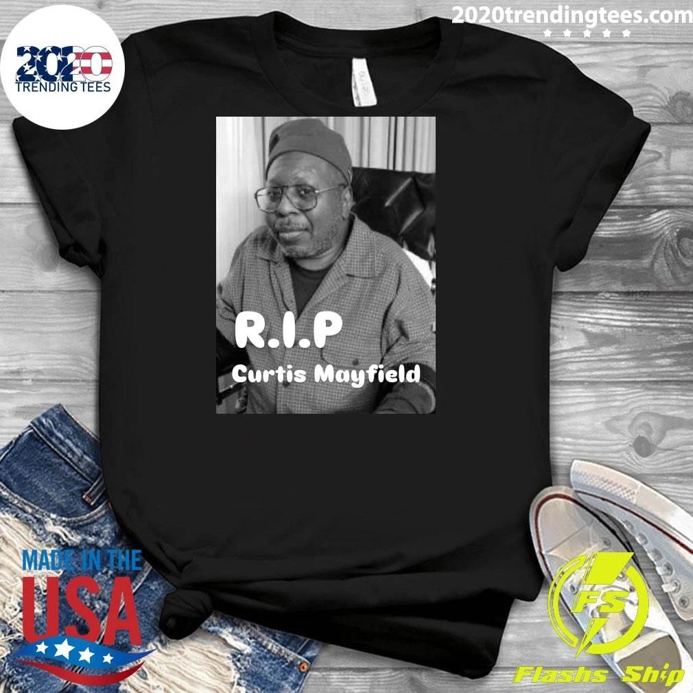 Rip Curtis Mayfield July 13, 1990 Shirt