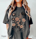 Boho Christian Faith Comfort Tee Floral Shirt Unisex , , , Long Sleeve Tee