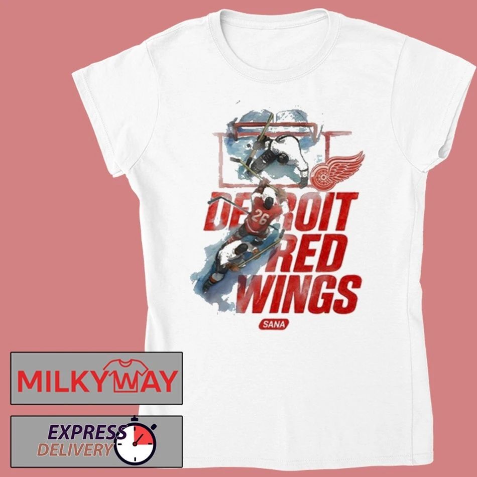 SANA × RED WINGS Shirt Unisex , , , Long Sleeve Tee