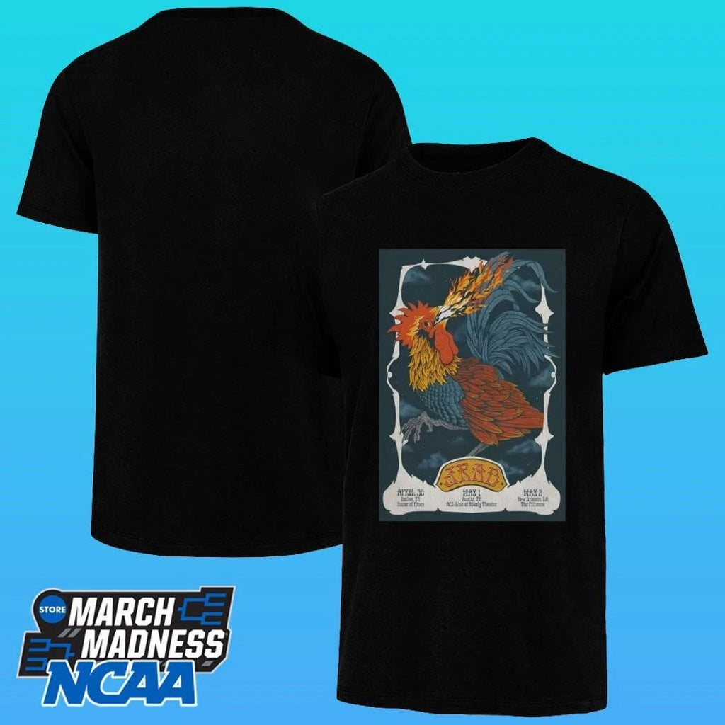 Joe Russo’s Almost Dead April 30 2026 Dallas Tx Poster Shirt Unisex , , , Long Sleeve Tee