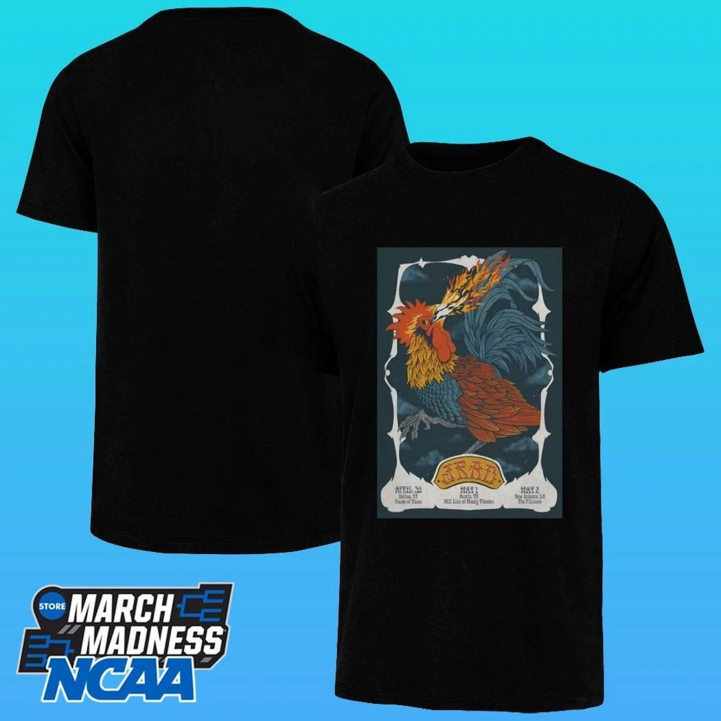 Joe Russo’s Almost Dead April 30 2026 Dallas Tx Poster Shirt Unisex , , , Long Sleeve Tee