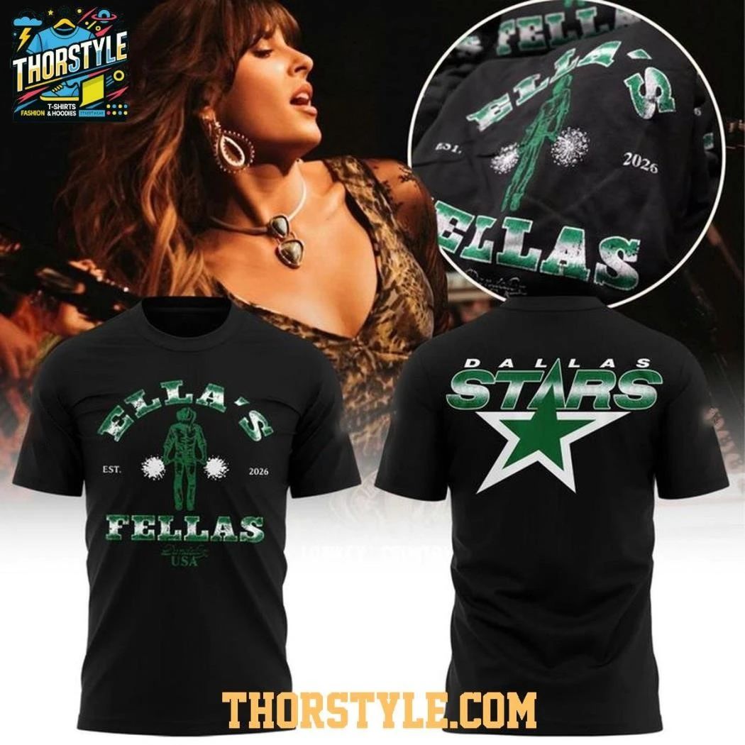 Dallas Stars 2026 Fella’s Fellas Specialty Night Celebrating Shirt Unisex , , , Long Sleeve Tee