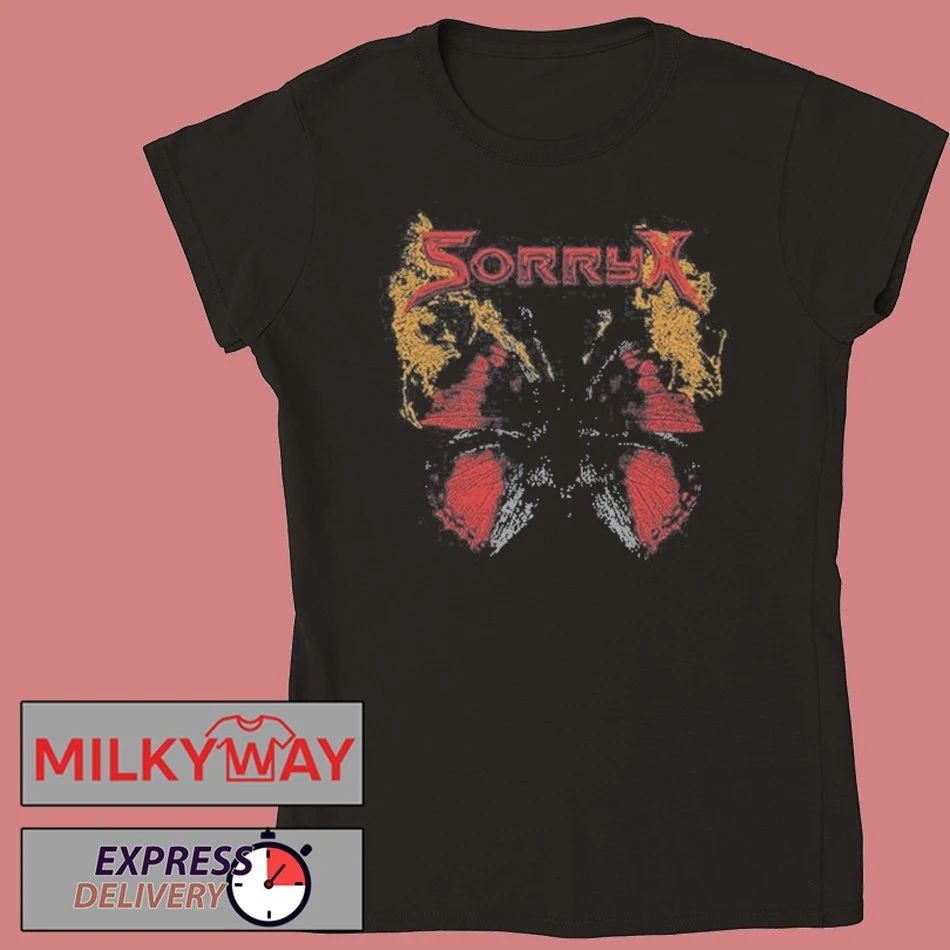 Sorry X Butterfly Unisex , , , Long Sleeve Tee