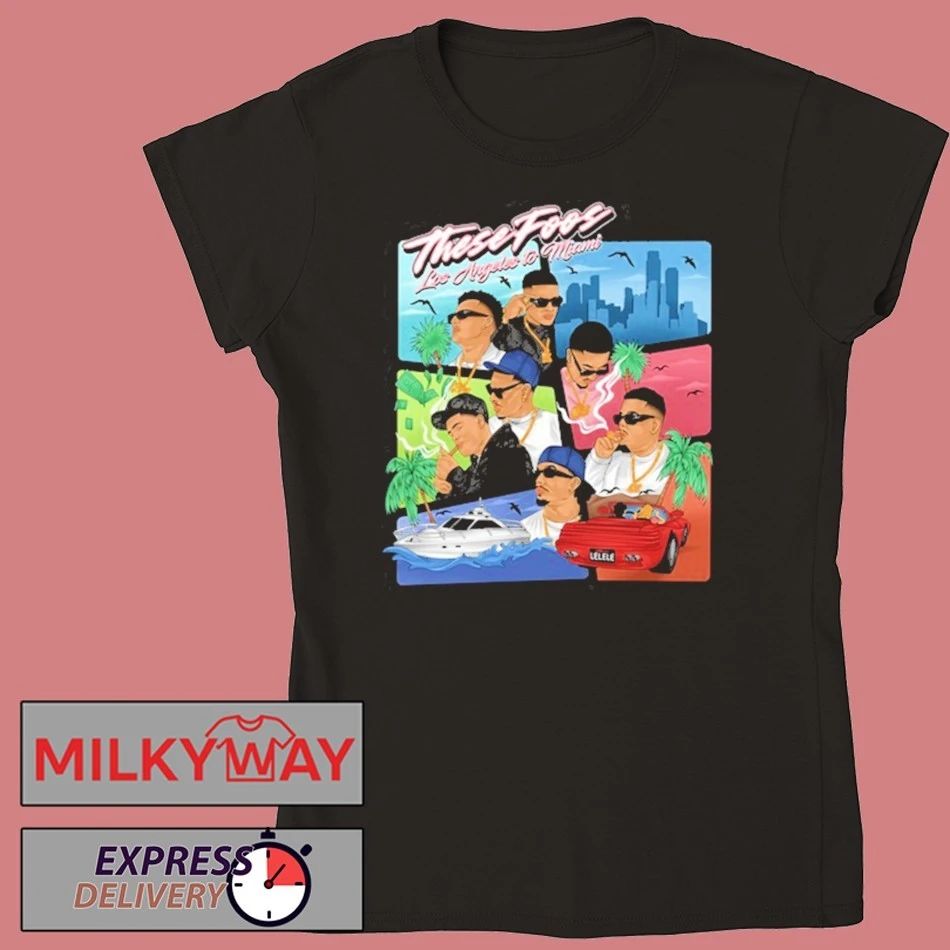 These Foos LA Vice Shirt Unisex , , , Long Sleeve Tee