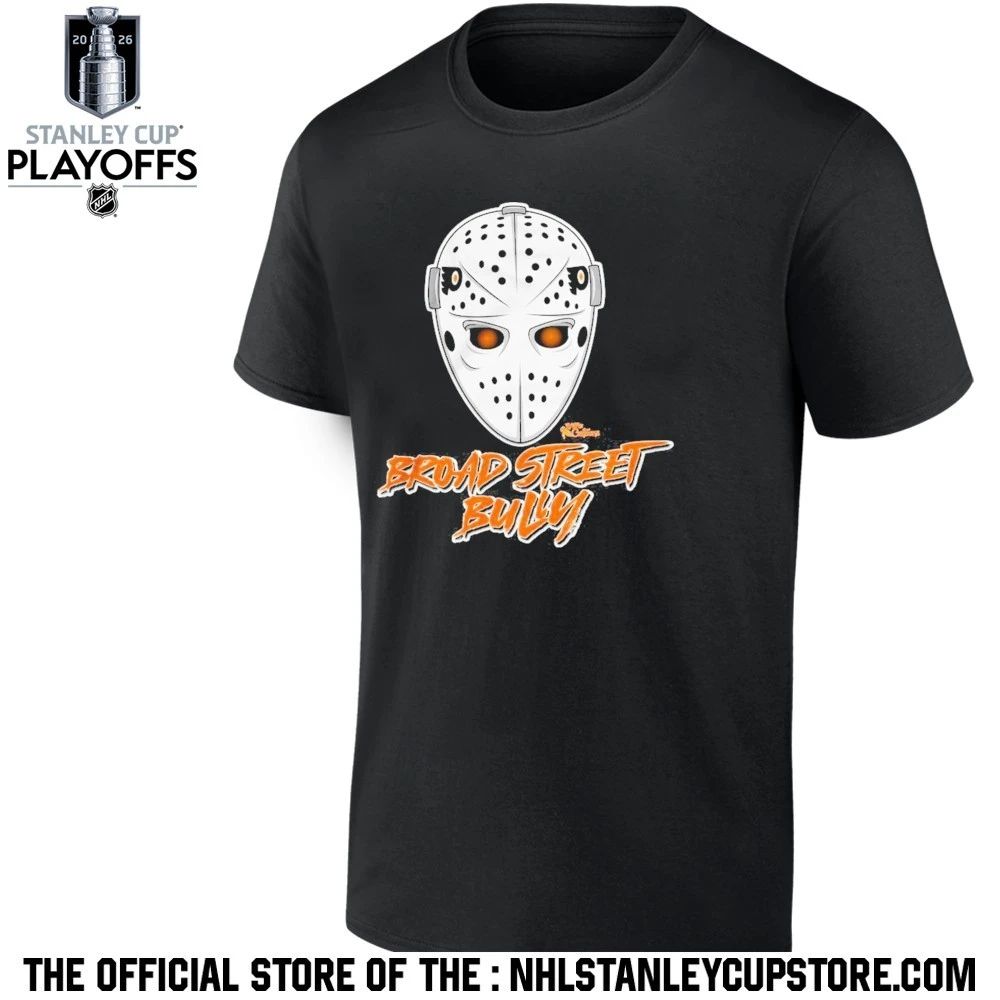 Believe Mask Philadelphia Flyers Broad Street Bully Shirt Unisex , , , Long Sleeve Tee