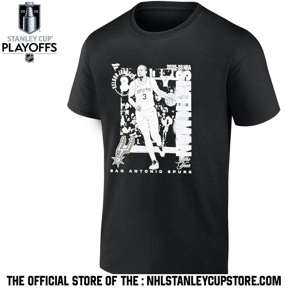 Keldon Johnson San Antonio Spurs 2025 26 Nba Sixth Man Of The Year Legacy Shirt Unisex , , , Long Sleeve Tee