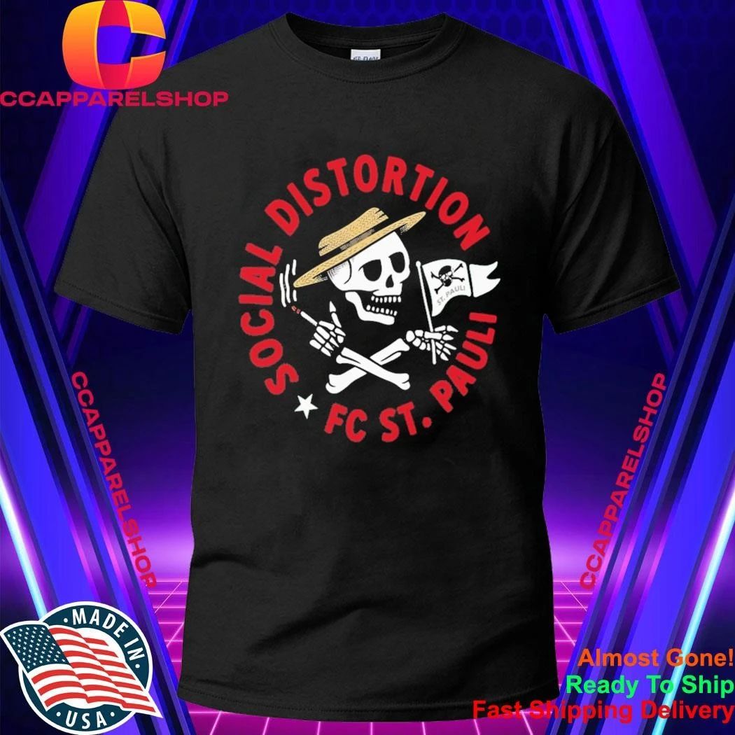 Social Distortion Fc St Pauli Punk Rock Shirt