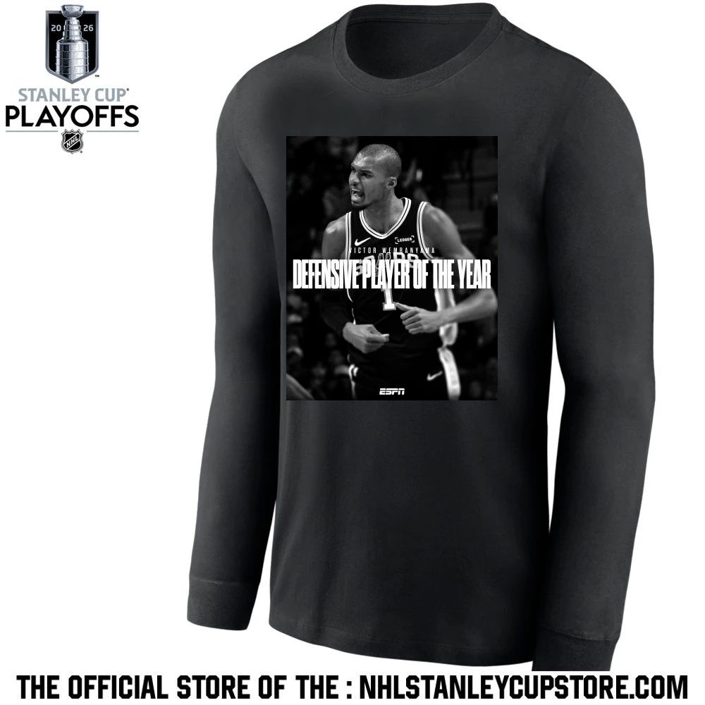 Victor Wembanyama Defensive Player Of The Year 2026 Shirt Unisex , , , Long Sleeve Tee