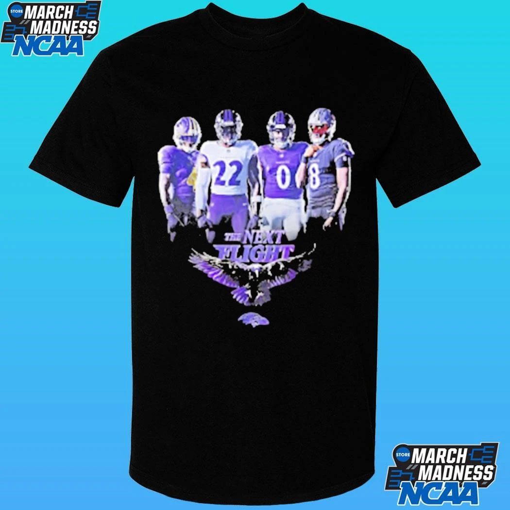 The Next Flight Baltimore Ravens Shirt Unisex , , , Long Sleeve Tee