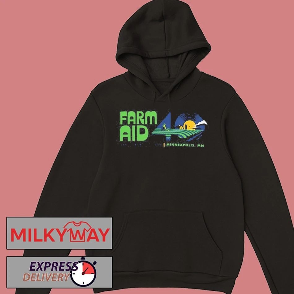 Farm Aid 40 Festival Logo Unisex , , , Long Sleeve Tee