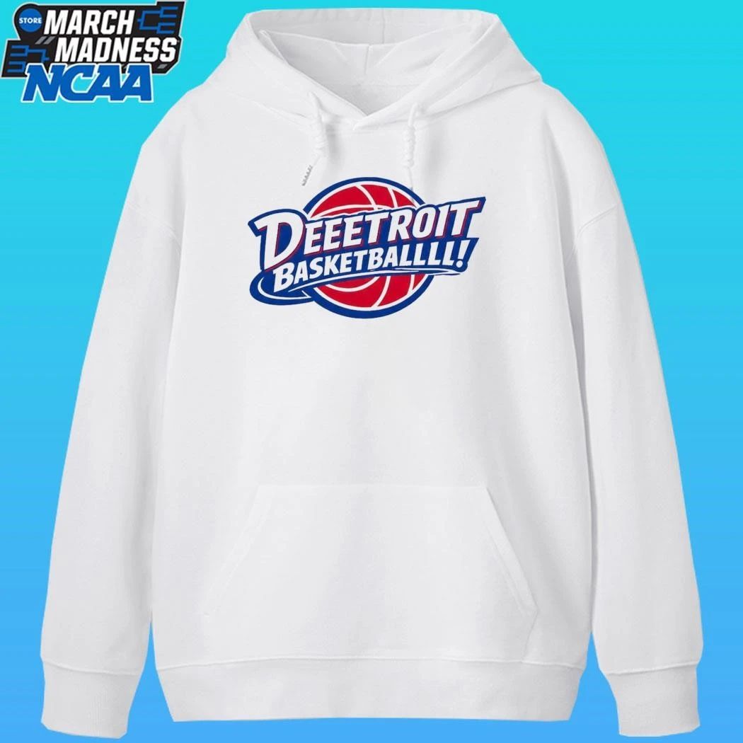 Deeetroit Basketball Logo Shirt Unisex , , , Long Sleeve Tee