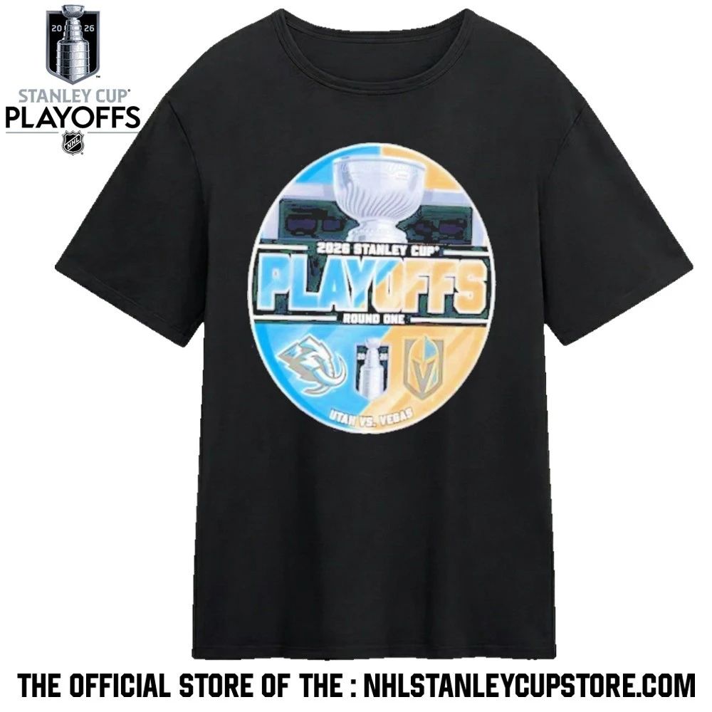 Vegas Golden Knights vs Utah Mammoth 2026 Stanley Cup Playoffs Round One Shirt Unisex , , , Long Sleeve Tee