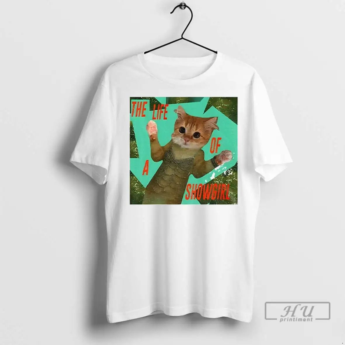 Officials Taylor The Life Of A Showgirl Cat Funny Meme T Shirts Unisex , , , Long Sleeve Tee