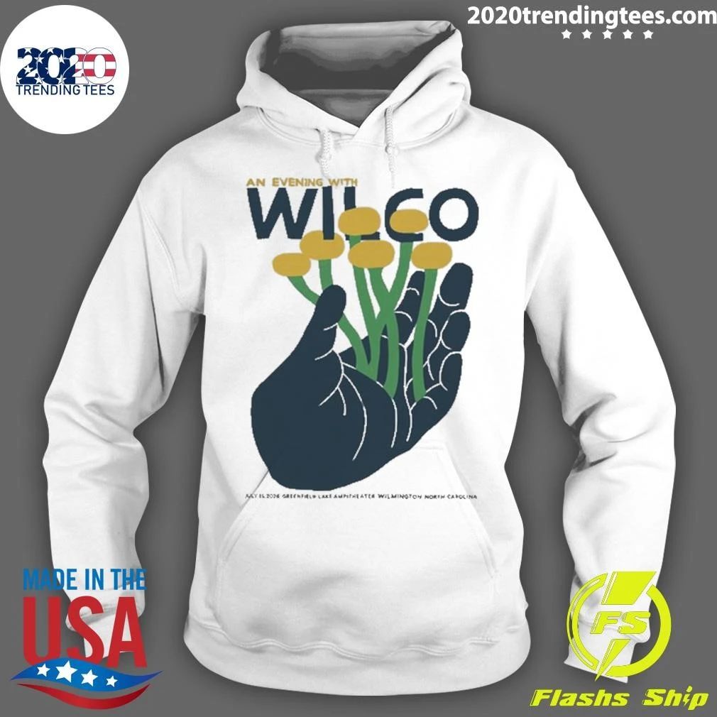 Wilco July 13, 2026 Wilmington, NC Event Tee Shirt