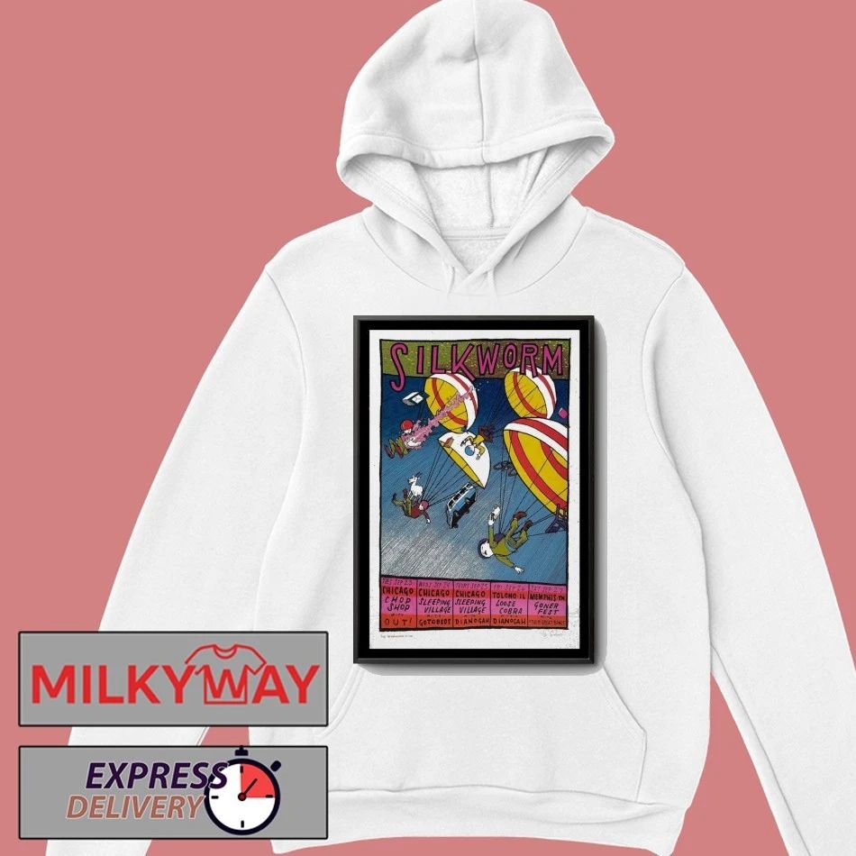 Silkworm Fall Tour 2025 Poster shirt Unisex , , , Long Sleeve Tee