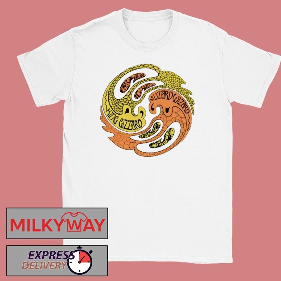 King Gizzard and the Lizard Wizard Ying Yang Shirt Unisex , , , Long Sleeve Tee