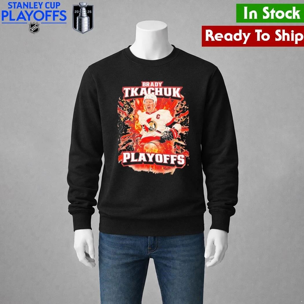 Brady Tkachuk Playoffs Shirt Unisex , , , Long Sleeve Tee