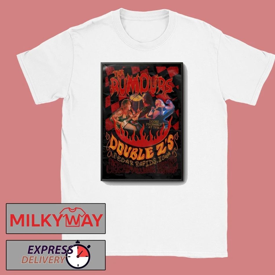 The Rumours Double Z’S In Cedar Rapids Iowa September 20 2025 Poster shirt Unisex , , , Long Sleeve Tee