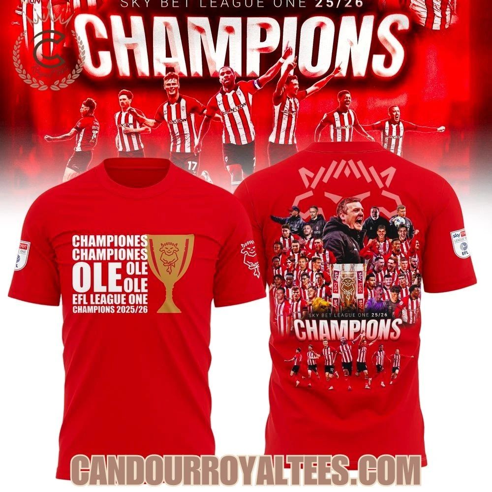 Lincoln City Sky Bet League One 25 26 Champions Shirt Unisex , , , Long Sleeve Tee