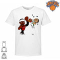 Funny Cartoon Basketball Dunk Bam Punch Meme Sports Graphic Shirt