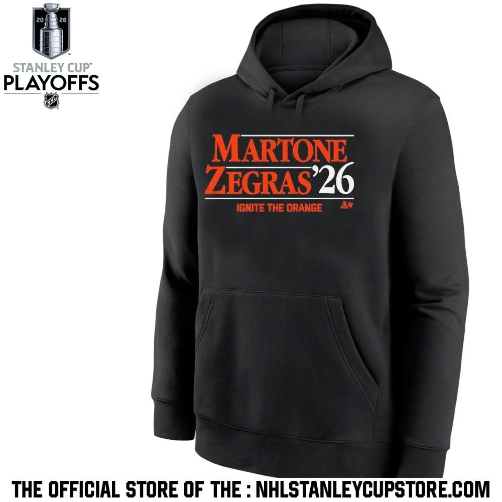 Martone-Zegras ’26 Ignite the orange shirt Unisex , , , Long Sleeve Tee