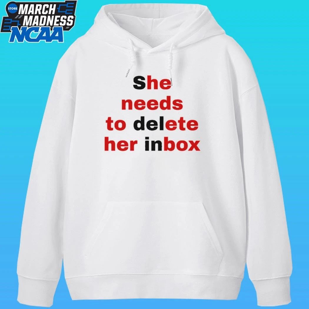 She Needs To Delete Her Inbox He Needs To Ete Her Box Shirt Unisex , , , Long Sleeve Tee