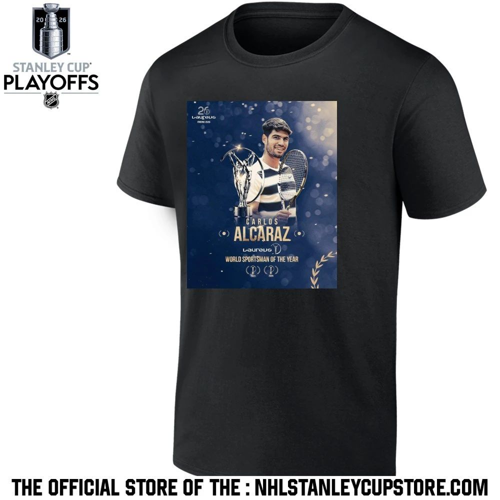 Carlos Alcaraz The Laureus World Sportsman Of The Year 2026 Shirt Unisex , , , Long Sleeve Tee