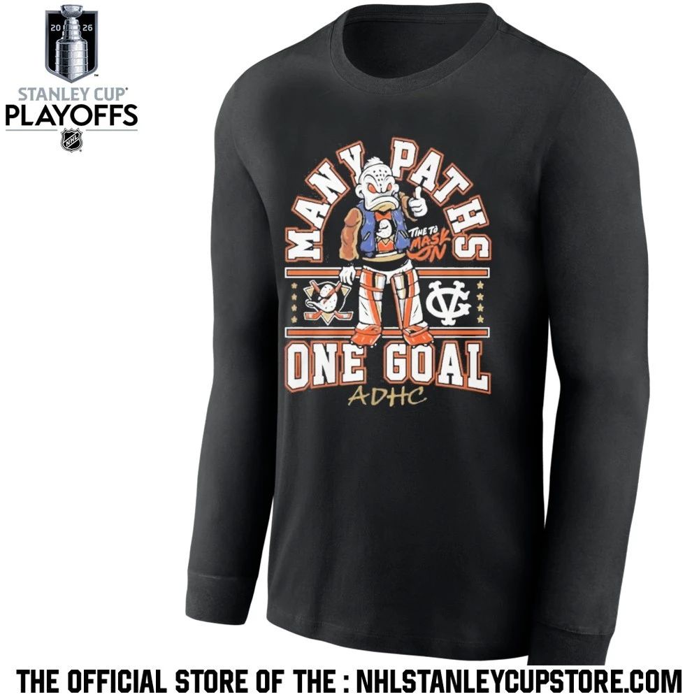 Many Paths Time To Mask One Goal ADHC Shirt Unisex , , , Long Sleeve Tee