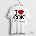 Officials I Love Cok City Of Kenosha T Shirts Unisex , , , Long Sleeve Tee