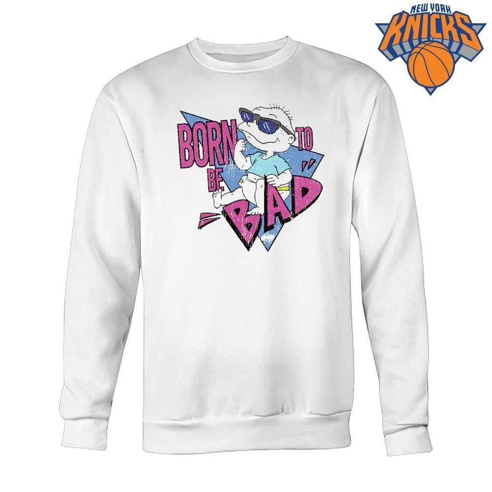 Vintage Rugrats Tommy Pickles Born To Be Bad 90s Cartoon Shirt