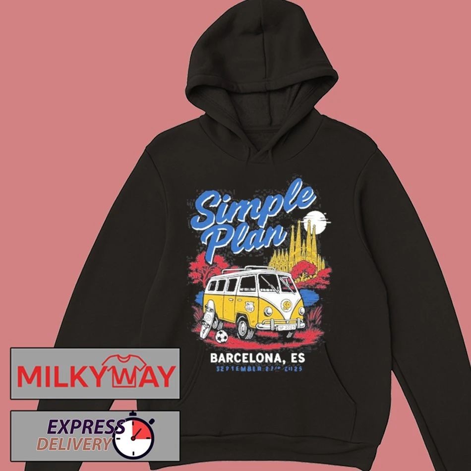 Simple Plan Badalona, ES 2025 Shirt Unisex , , , Long Sleeve Tee