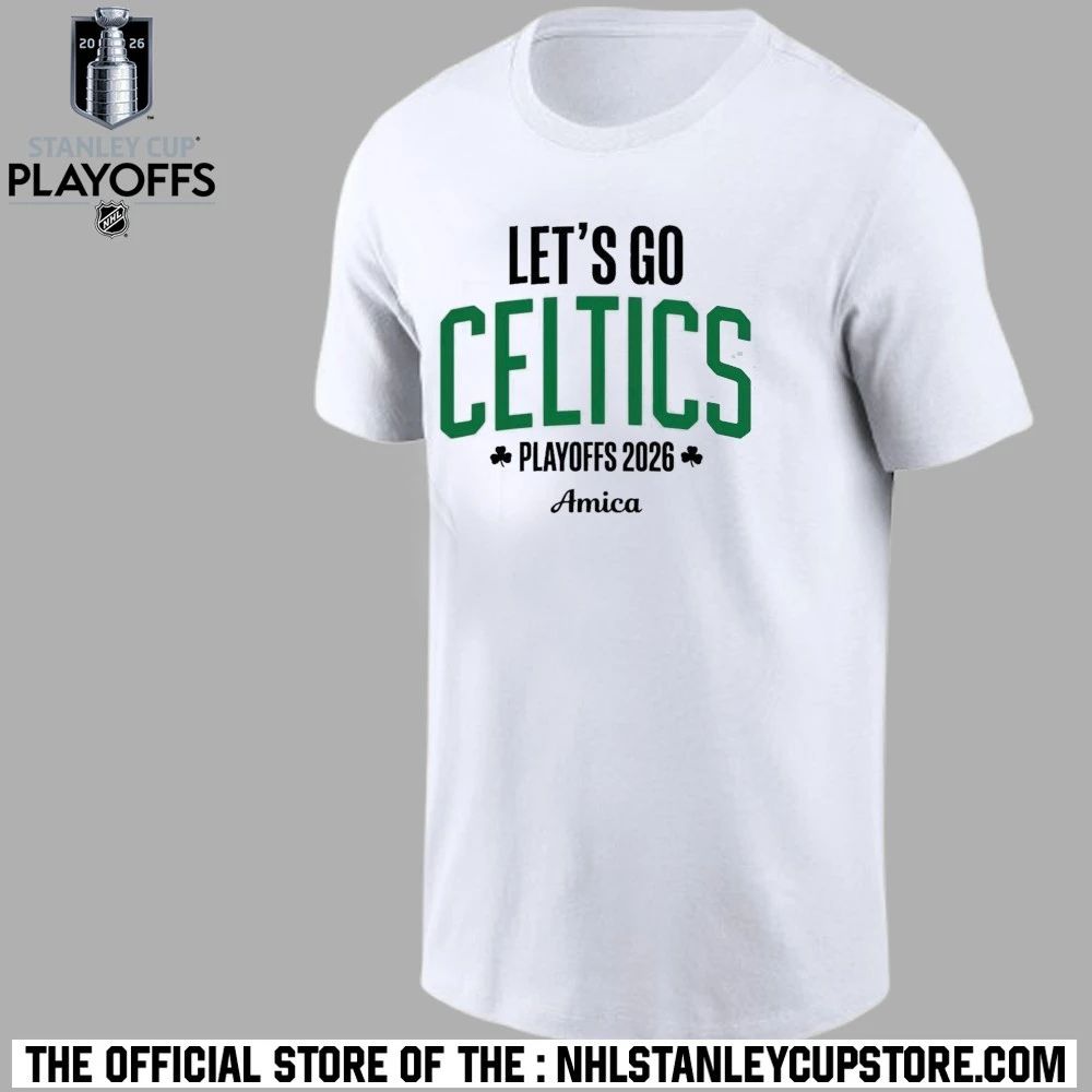 Boston Celtics Let’s Go Celtics Playoffs 2026 Amica Shirt Unisex , , , Long Sleeve Tee