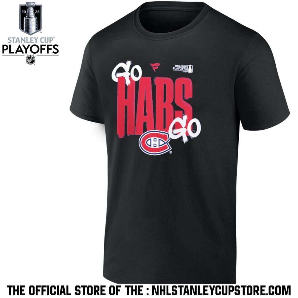 Montreal Canadiens Navy 2026 Stanley Cup Playoffs Slogan Shirt Unisex , , , Long Sleeve Tee