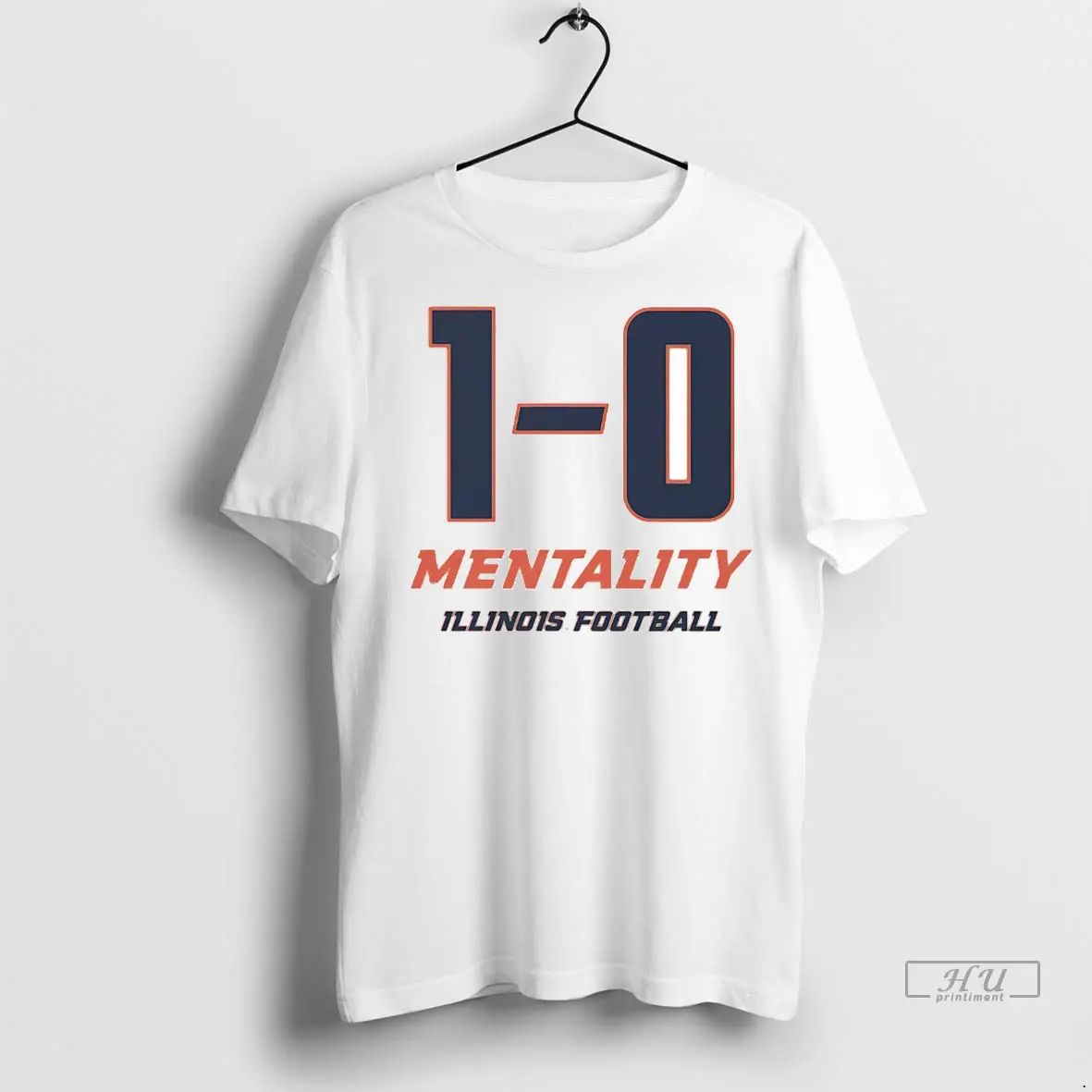 Trending Illinois Football 1 0 Mentality T Shirt Unisex , , , Long Sleeve Tee