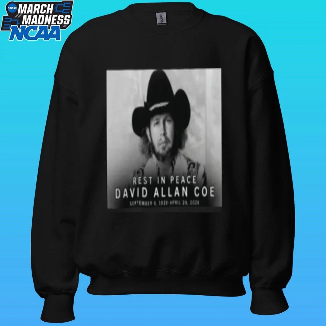 Rest In Peace David Allan Coe Shirt Unisex , , , Long Sleeve Tee