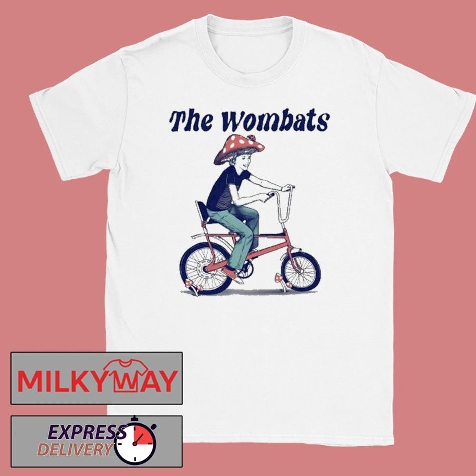 The Wombats Bike Boy Australia Tour 2025 Shirt Unisex , , , Long Sleeve Tee