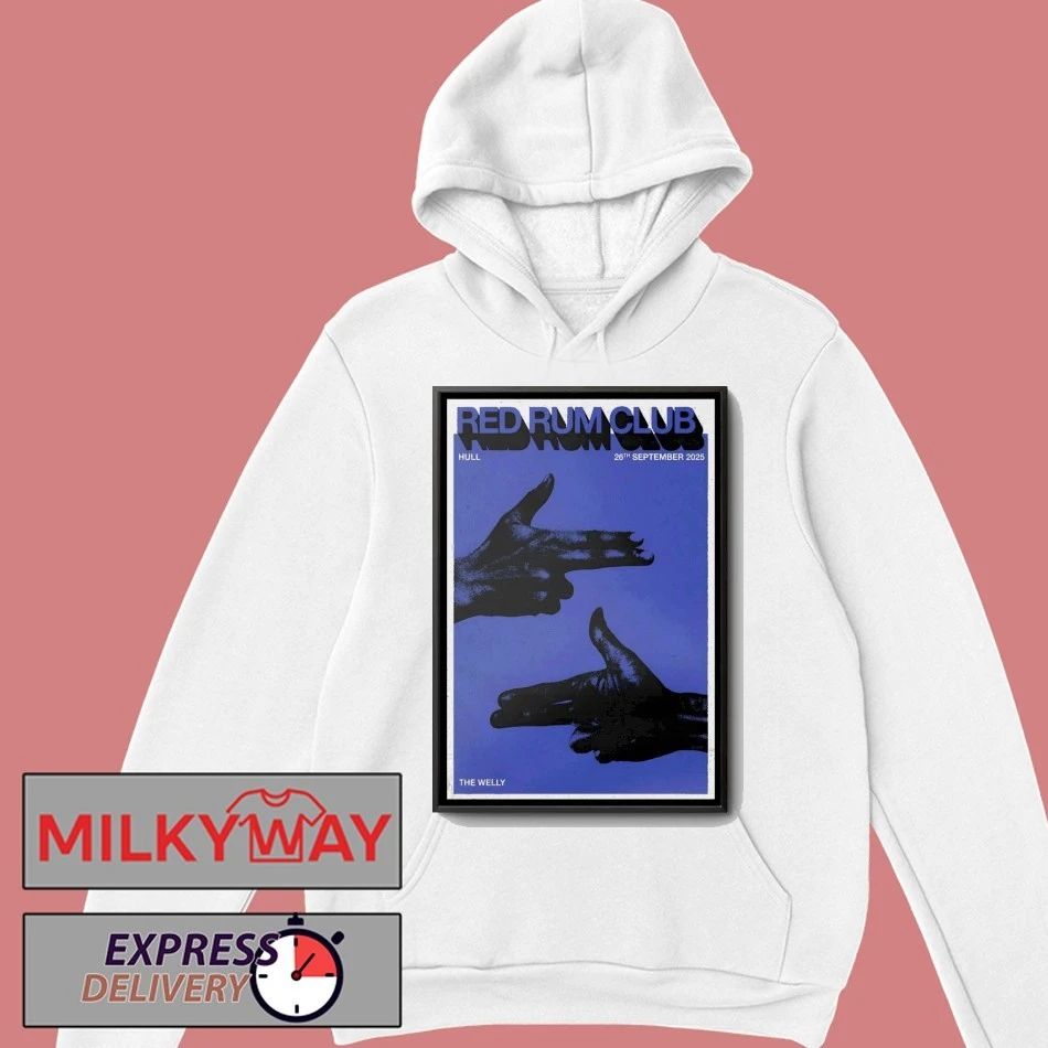 Red Rum Club Hull UK On Sep 26 2025 Tour Poster shirt Unisex , , , Long Sleeve Tee